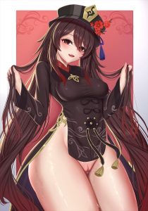 Genshin Impact - Hu Tao 2D Hentai