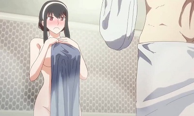 Loid and Yor Bathroom sex Spy x Family rule34 video