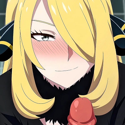 Cynthia blowjob video - Pokemon fan art animation rule 34