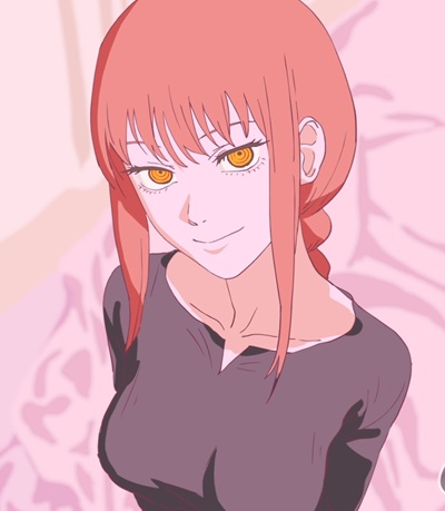 Makima lets Denji fuck her in the ass