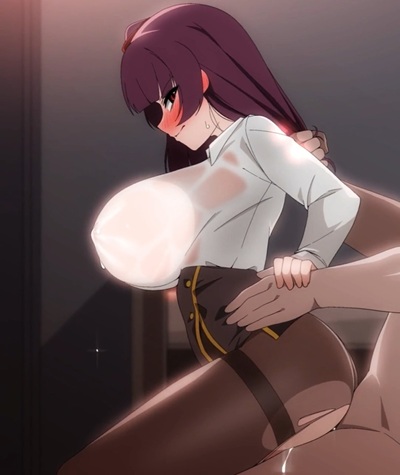 WA2000 big tits bouncing