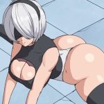 Thicc 2b rides you for a creampe