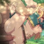Marcille gets a creampie in the woods - Dungeon Meshi